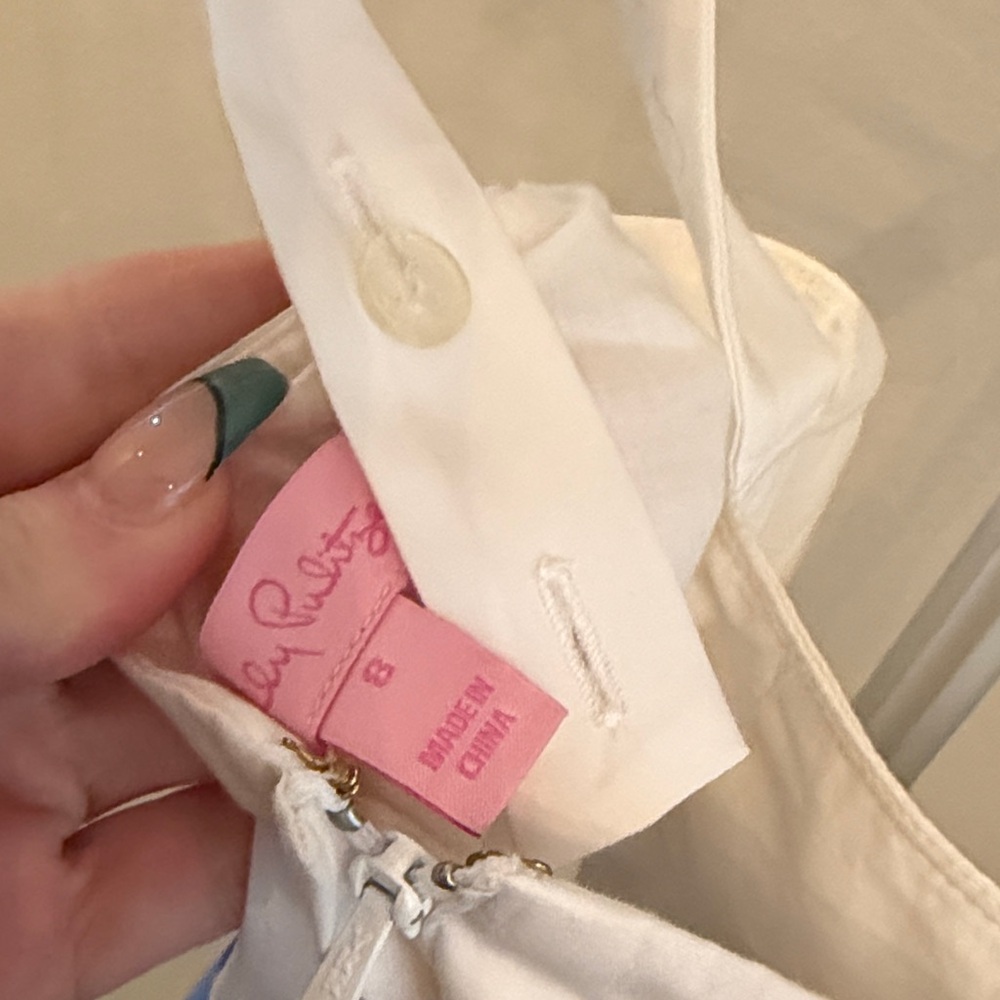 Lilly Pulitzer Yesenia dress, straps on or off- two styles! - Picture 7 of 12